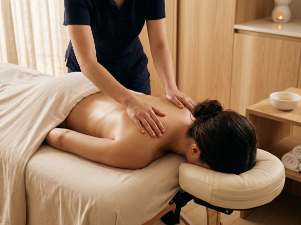 Massage Relaxant du Dos